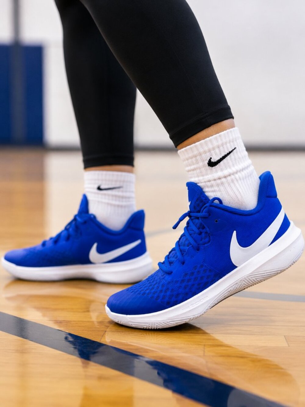 NIB Nike Zoom HyperSpeed Court Women's Sneakers – Size 8 – Game Royal/White